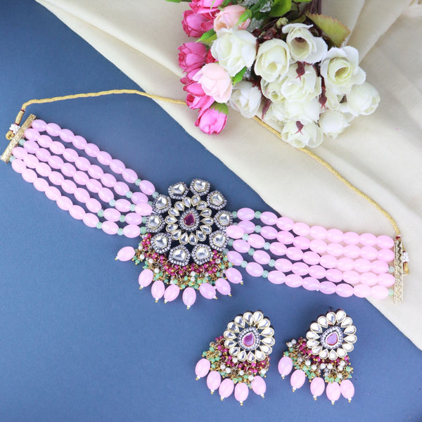 Mirza Pink Choker