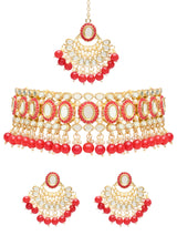 Nazma Red Choker