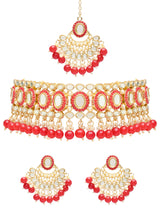 Nazma Red Choker