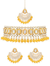 Nazma Yellow Choker