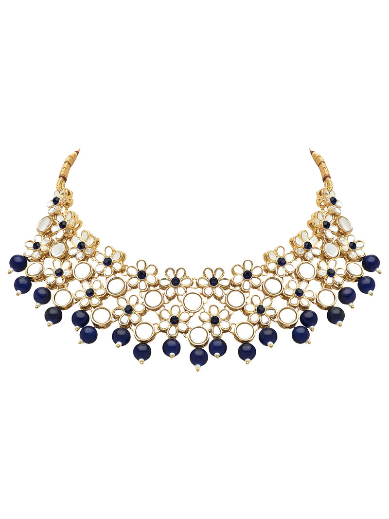 Samayra Blue Necklace Set