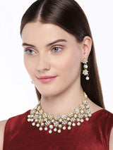 Samayra White Necklace Set