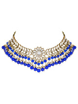 Ishna Blue Necklace Set