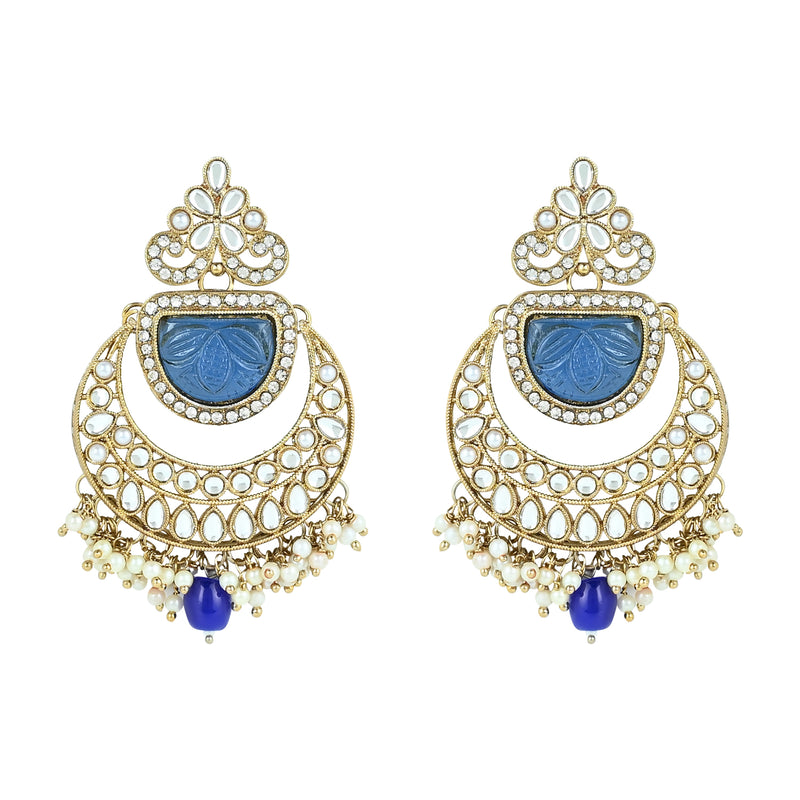 Mokshi Blue Necklace Set