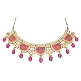 Mokshi Purple Necklace Set