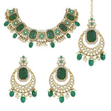 Siyona Green Necklace Set