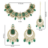 Siyona Green Necklace Set