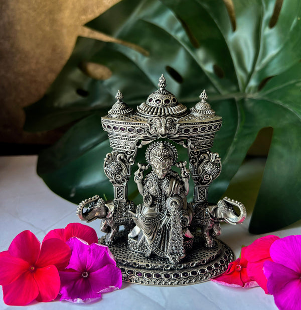 LAXMI 92.5 SILVER SMALL MURTI