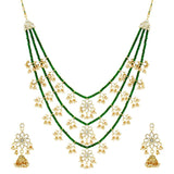 Nishat Green Necklace Set