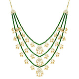 Nishat Green Necklace Set