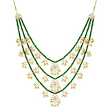 Nishat Green Necklace Set