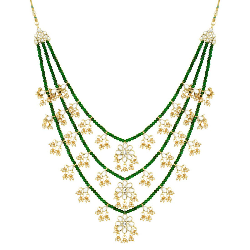 Nishat Green Necklace Set