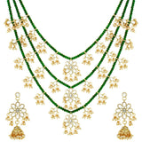 Nishat Green Necklace Set