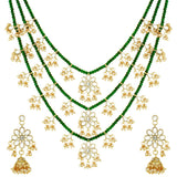 Nishat Green Necklace Set