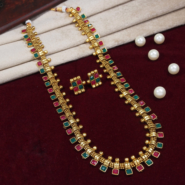 Naveli Multicolour Jewellery Set