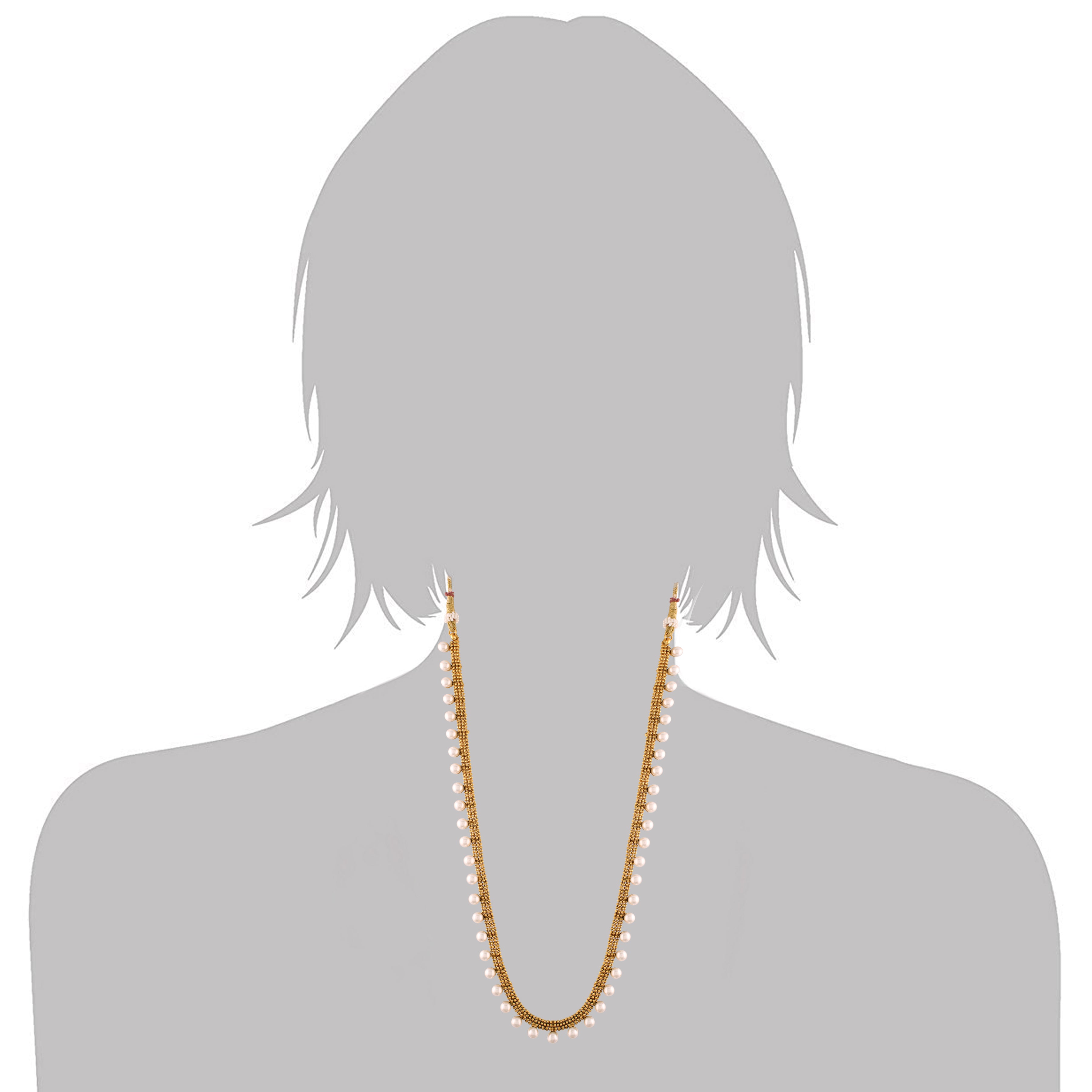 Ratni White Jewellery Set