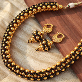 Triveni Black Choker Set
