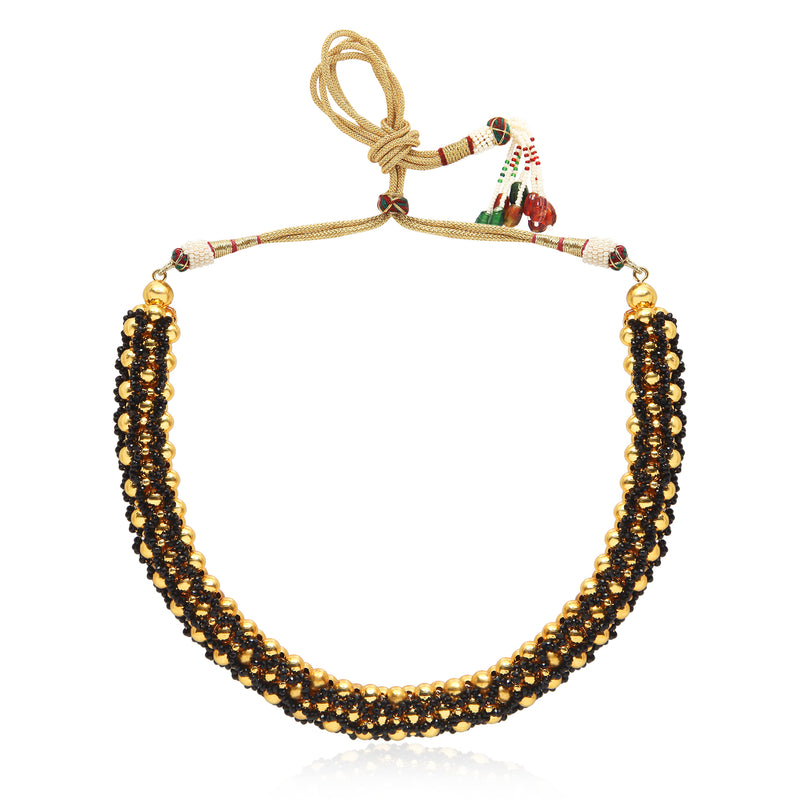 Triveni Black Choker Set