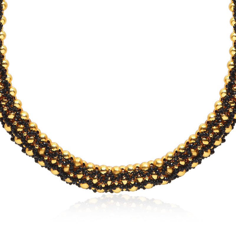 Triveni Black Choker Set