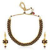Triveni Black Choker Set