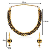 Triveni Black Choker Set
