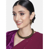 Moti Beads,  Maharashtrian Style Thushi , Choker  set 