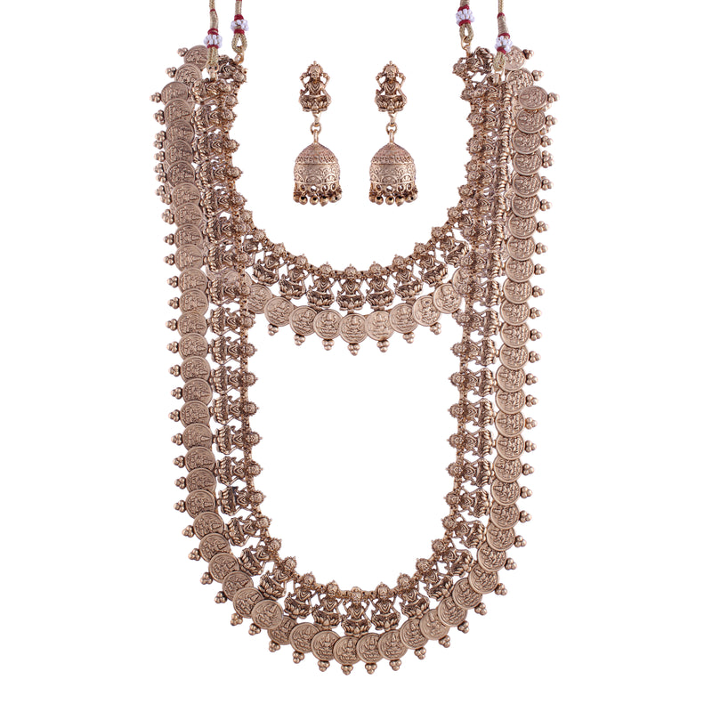 gold temple jewellery set 