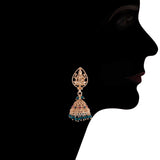 Mrunali Green jewellery set