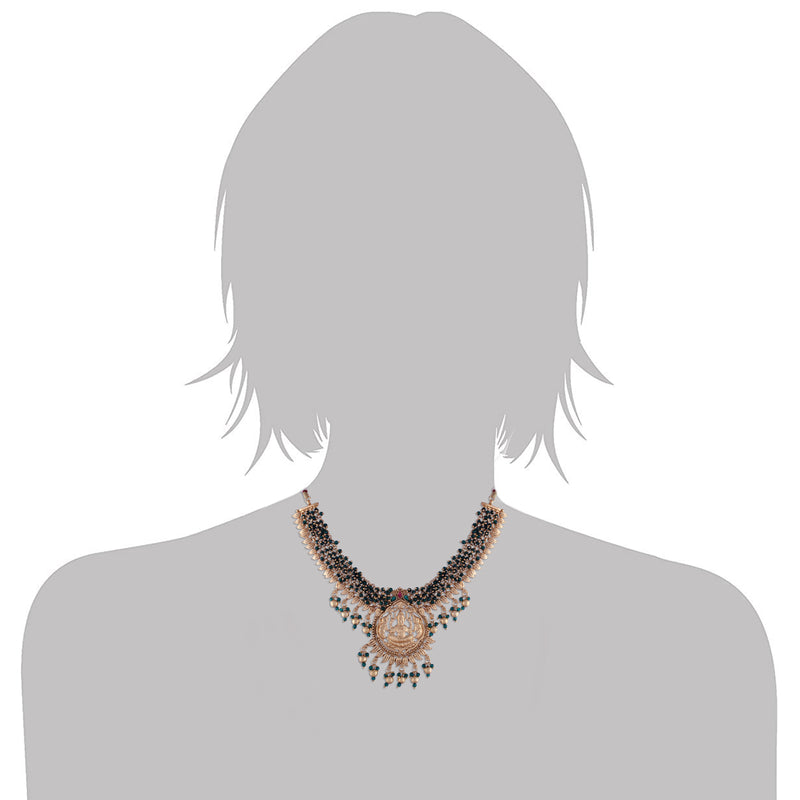 Arunima Green jewellery set