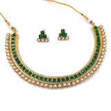 Utsavi Green Necklace Set