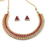 Utsavi Pink Necklace Set