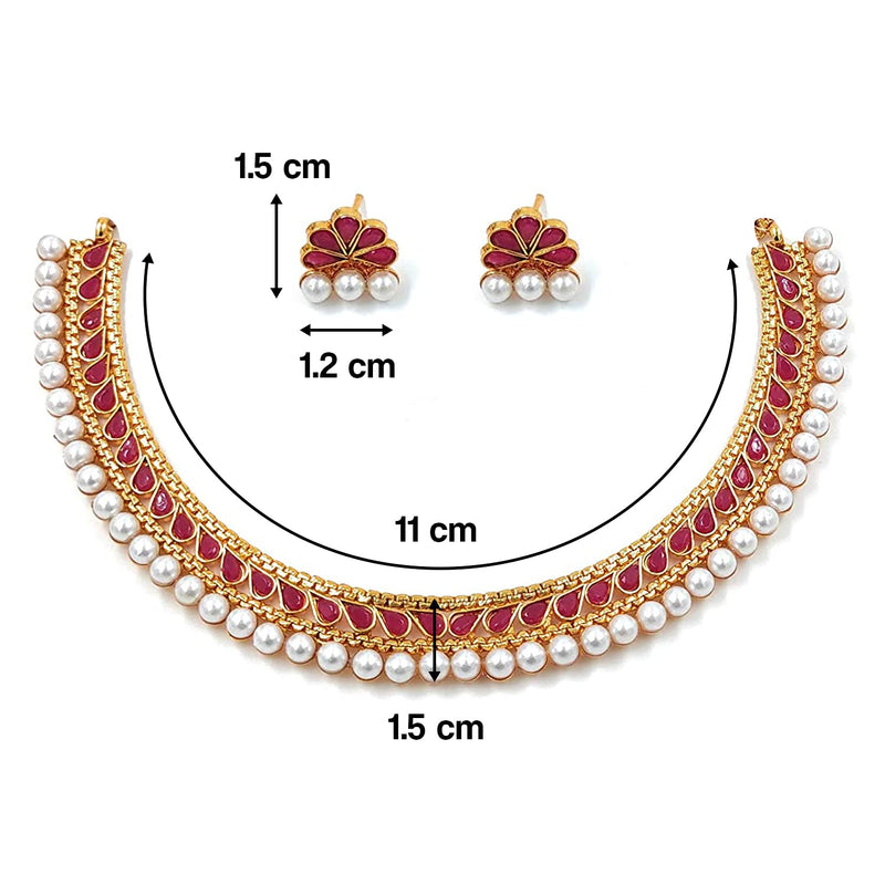 Rashi Pink Necklace Set