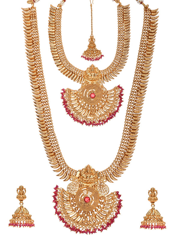 Archita Pink Necklace Set