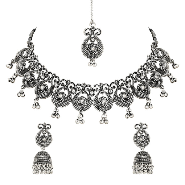 silver jewellery, oxidised,navratri