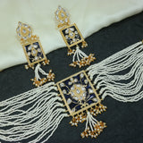 Sohini Blue Necklace Set