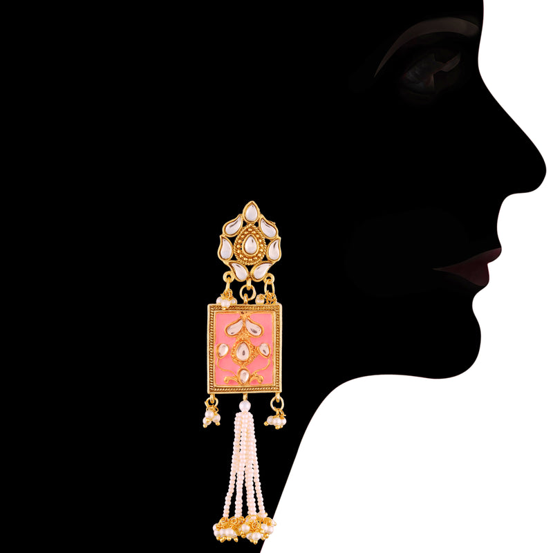Sohini Pink Necklace Set