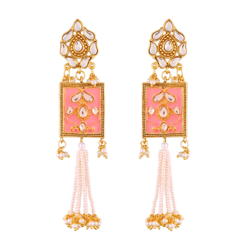 Sohini Pink Necklace Set