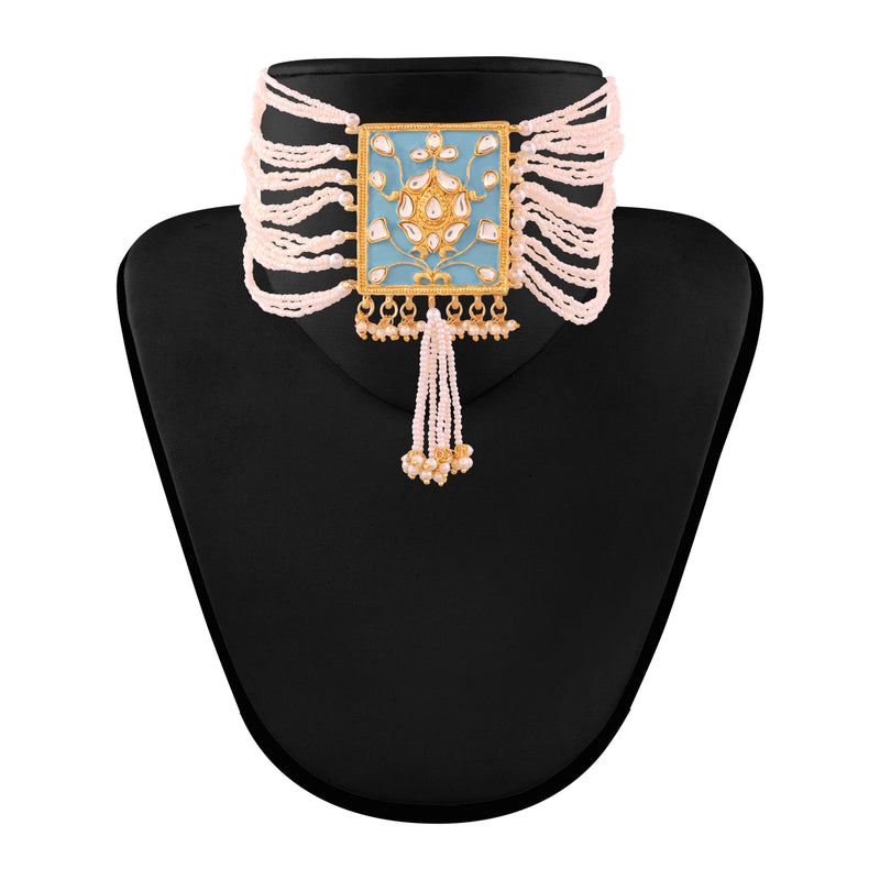 Sohini Turquoise Necklace Set