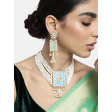 Sohini Turquoise Necklace Set