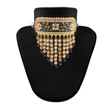 Vasudha Blue Choker set