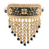 Vasudha Blue Choker set