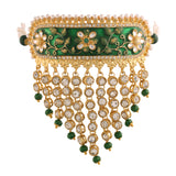 Vasudha Green Choker set
