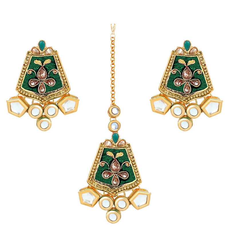 Ayesha Green Necklae set