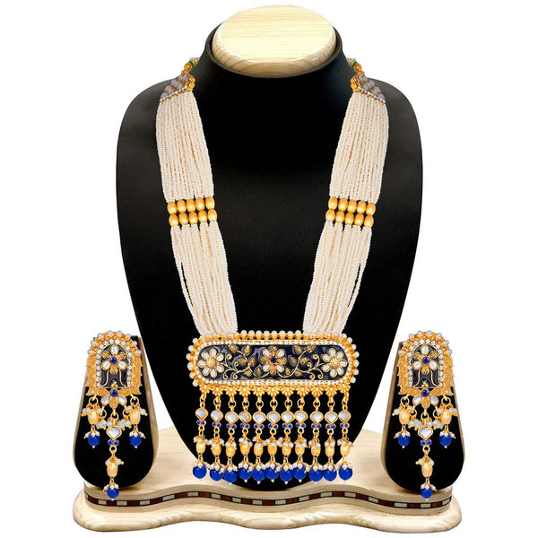 Atifa Blue Necklace Set