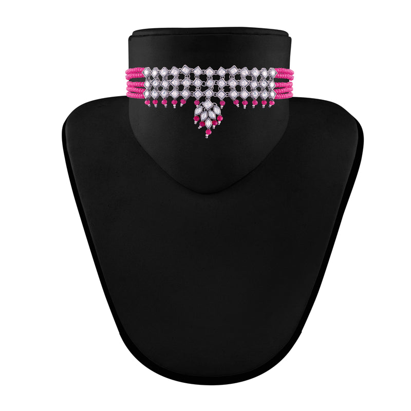 Mohita Pink Choker Set