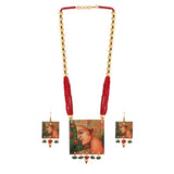 Royal King Portrait Necklace Set