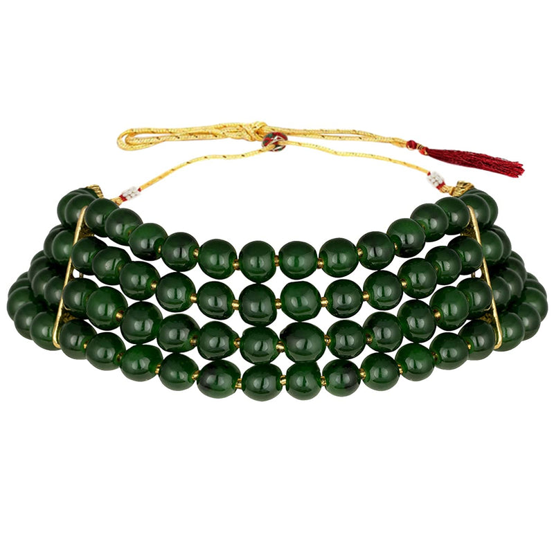 Liana Green Choker Set