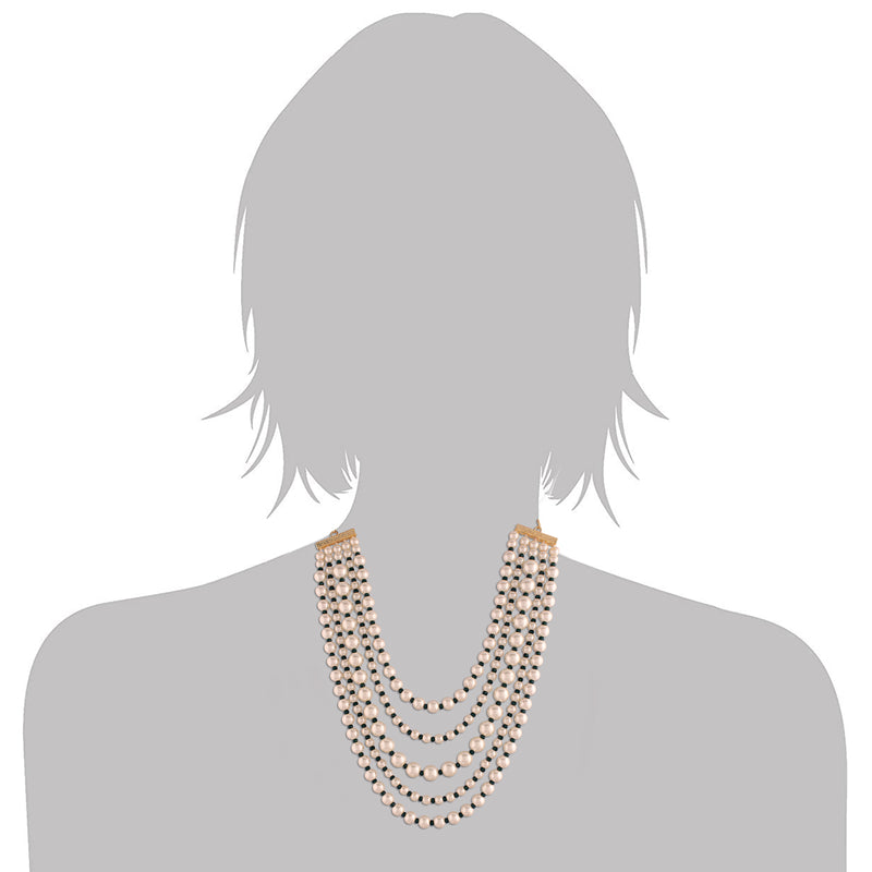 Isha Pearl Necklace Set