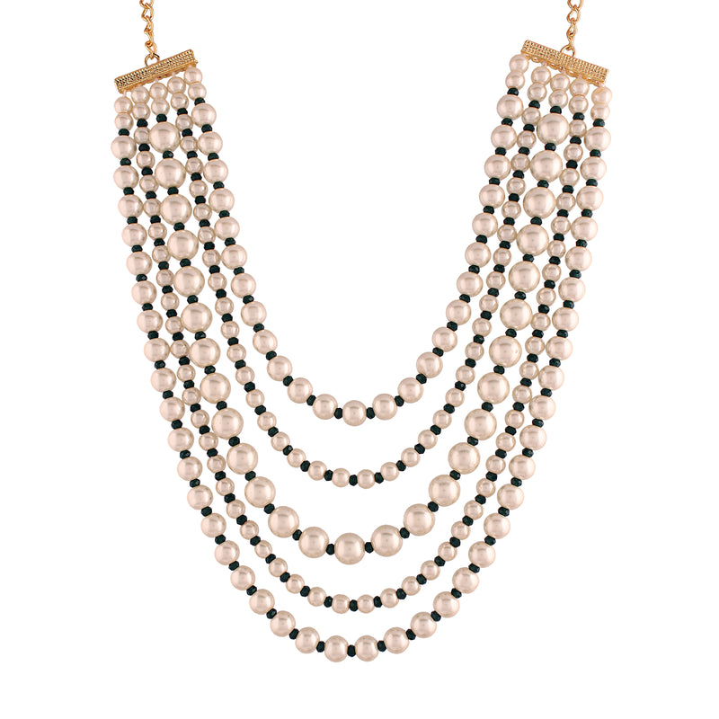 Isha Pearl Necklace Set