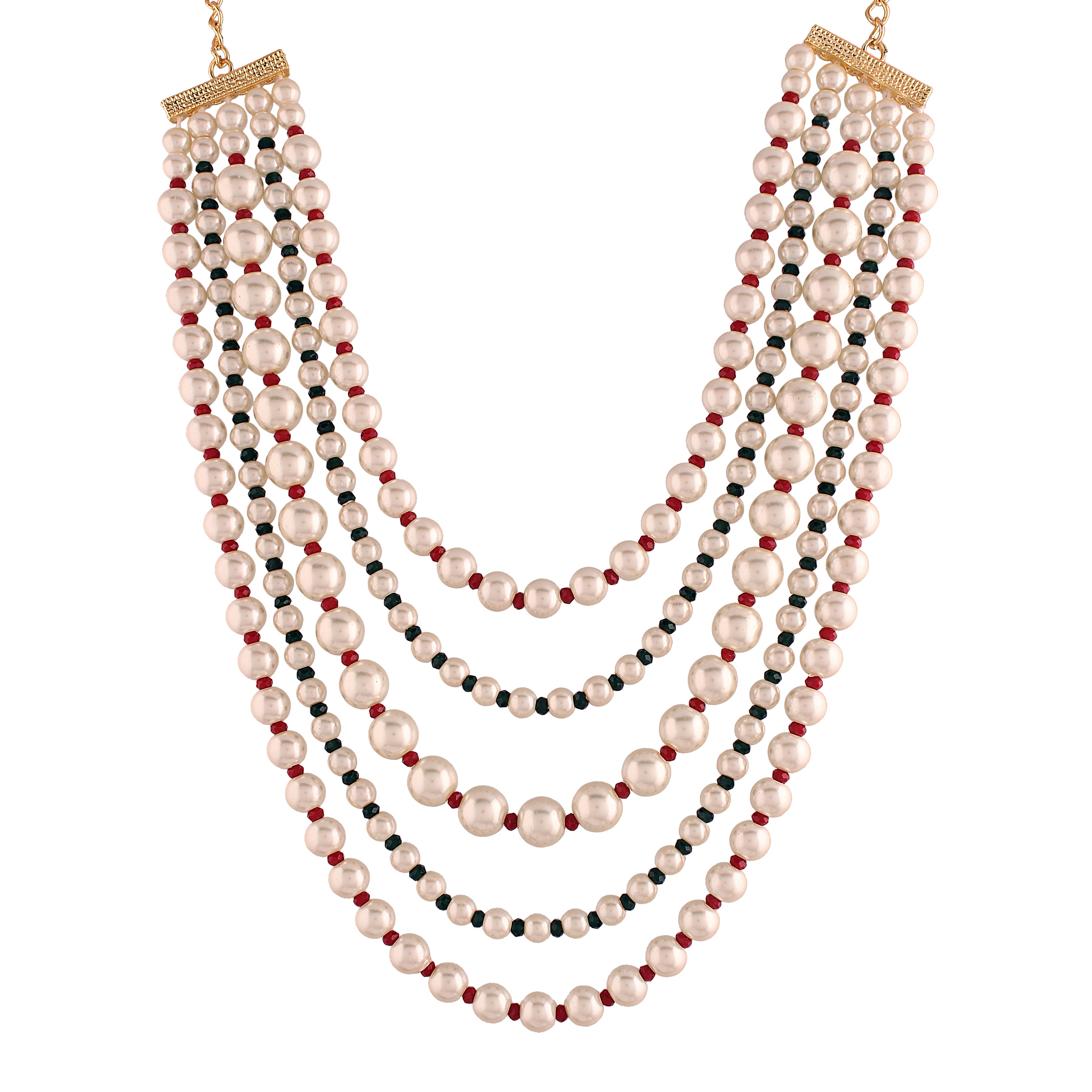 Dixita Pearl Necklace Set